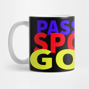 passion , sport , golf t-shirt Mug